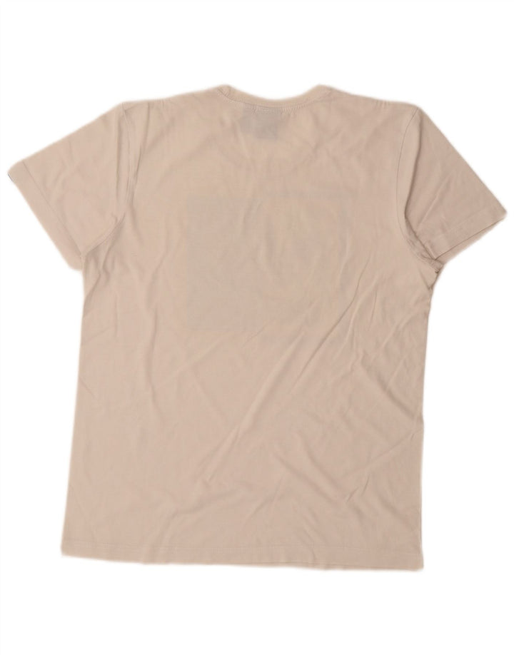 Adidas - Camiseta gráfica para hombre, talla pequeña, color blanco