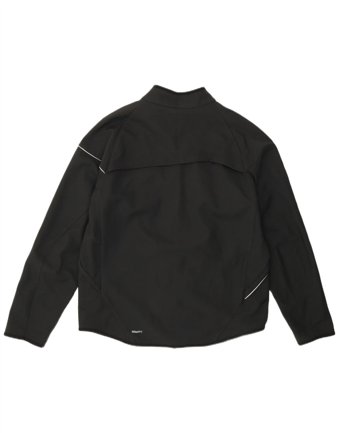 Nike - Chaqueta de chándal para hombre, talla 42/44, poliéster negro grande