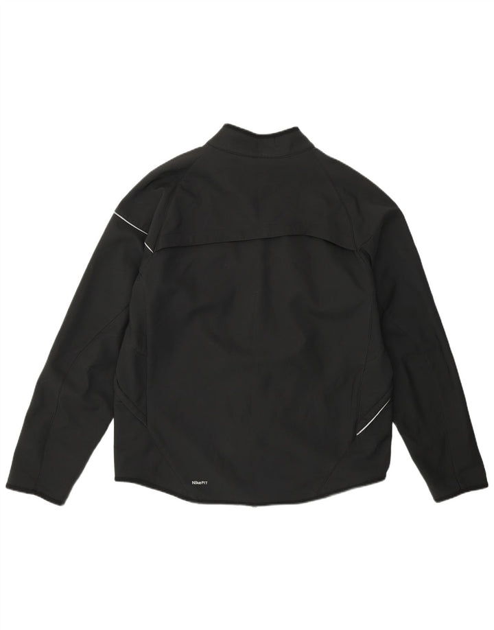 Nike - Chaqueta de chándal para hombre, talla 42/44, poliéster negro grande