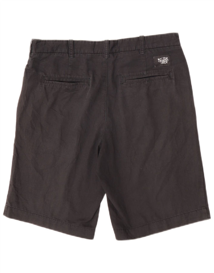 Nike - Pantalones cortos chinos para hombre, talla pequeña, W28, algodón negro