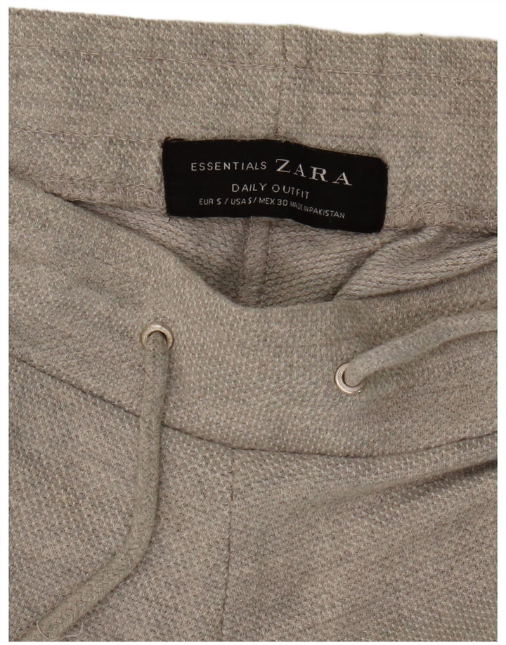 Zara Hombre Pantalones De Chándal Joggers Small Gris