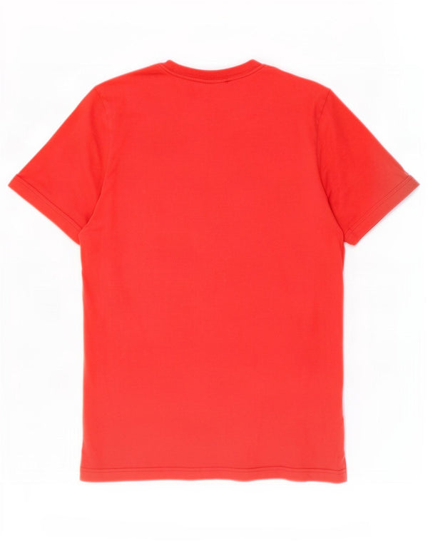 Adidas Hombre Camiseta Top Small Rojo Algodón