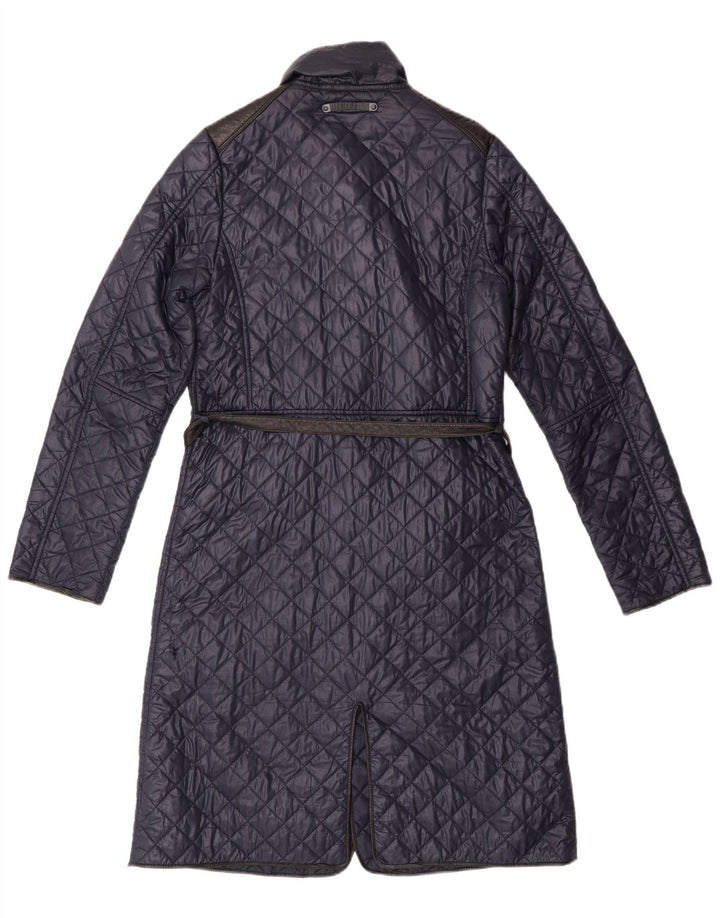 Abrigo acolchado para mujer G-Star UK 44 Poliéster azul marino mediano