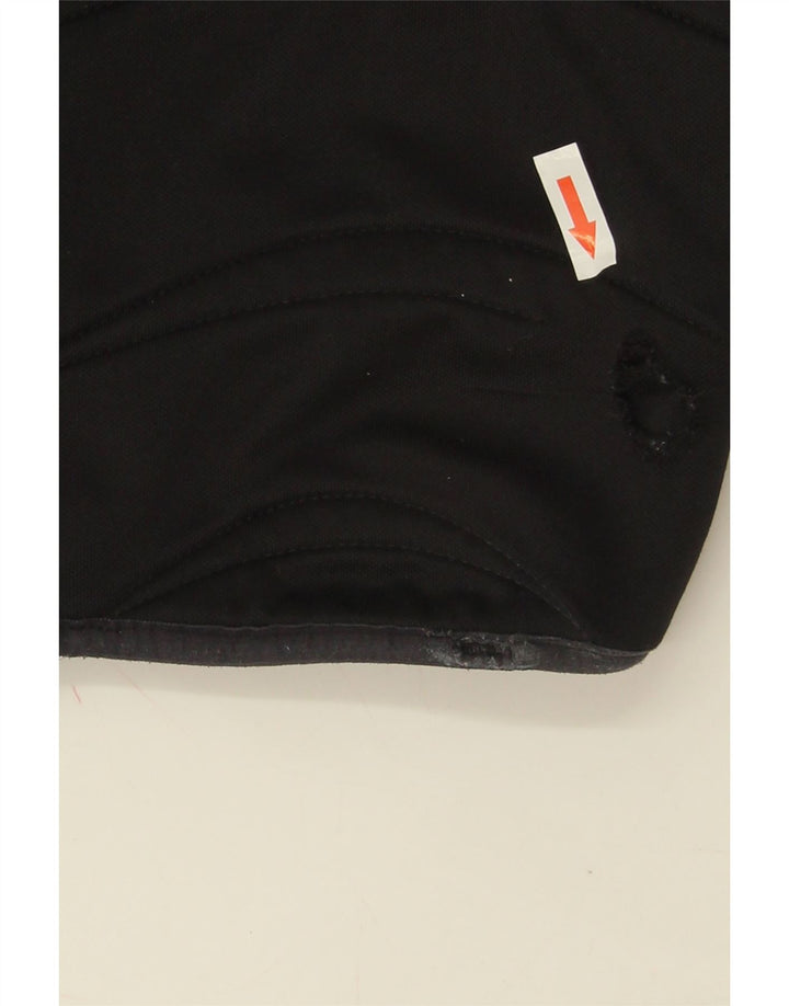 Adidas - Bermudas deportivas para hombre, talla grande, poliéster negro