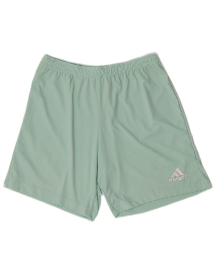 Pantalón Corto Deportivo Adidas Hombre Poliéster Verde Medio