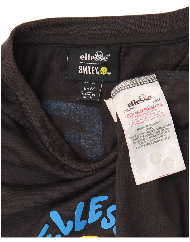 Camiseta Ellesse Hombre Graphic Top Medium Negro Poliéster