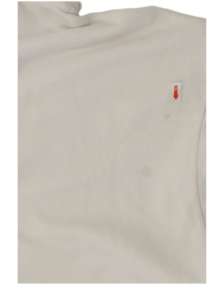 Polo Nike Hombre Algodón Blanco Mediano