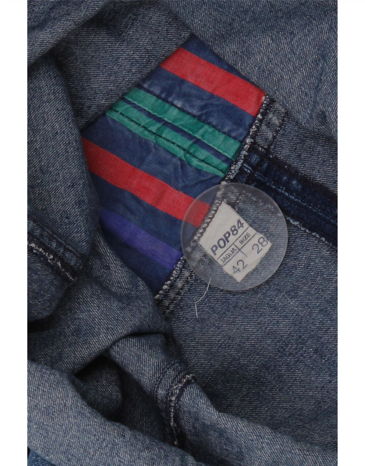 Falda vaquera para mujer POP 84 IT 42 Medium W28 Algodón azul