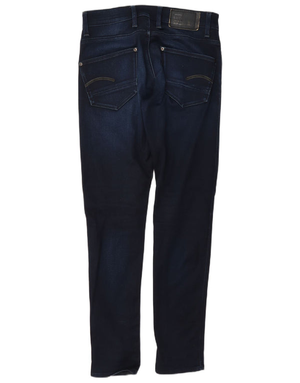 G-Star Mujer Revend Super Slim Jeans W29 L32 Algodón Azul Marino