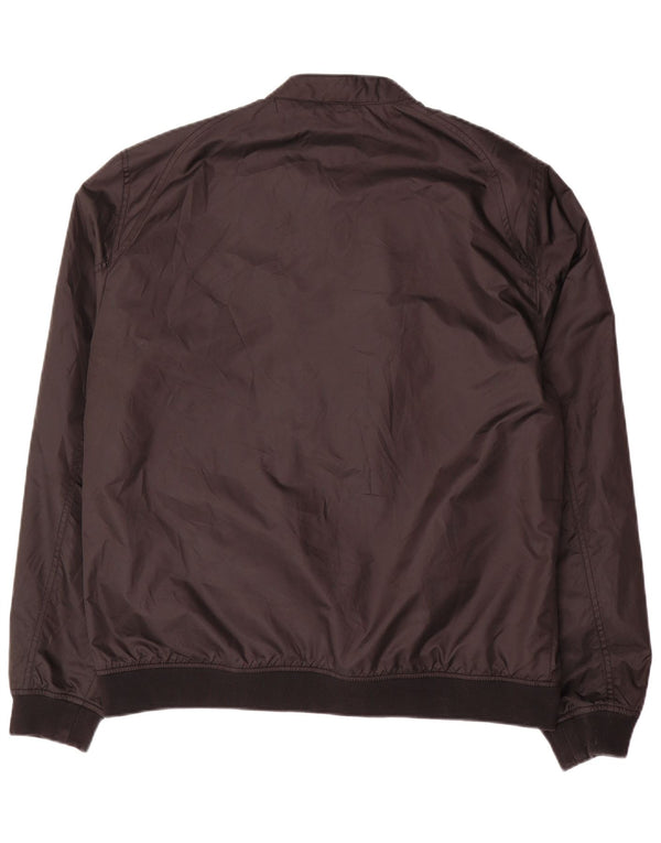 Ted Baker Chaqueta Bomber para Hombre Talla 6 2XL Poliéster Negro