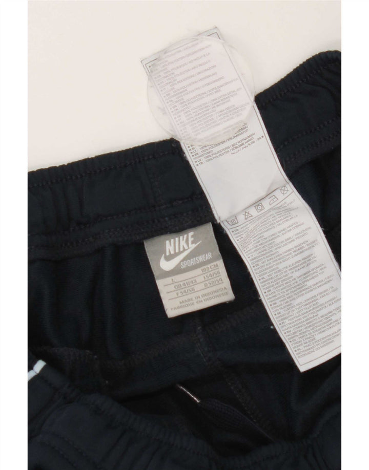 Nike - Pantalones de chándal para hombre, color azul marino, poliéster