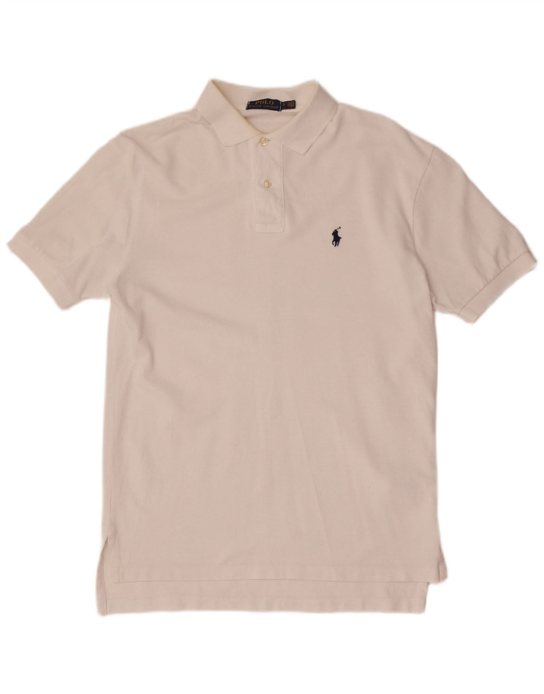Camisa Polo Ralph Lauren Hombre Pequeña Algodón Blanco
