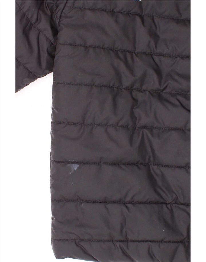 Puma Chaqueta acolchada con capucha para niño 5-6 años Negro Poliéster