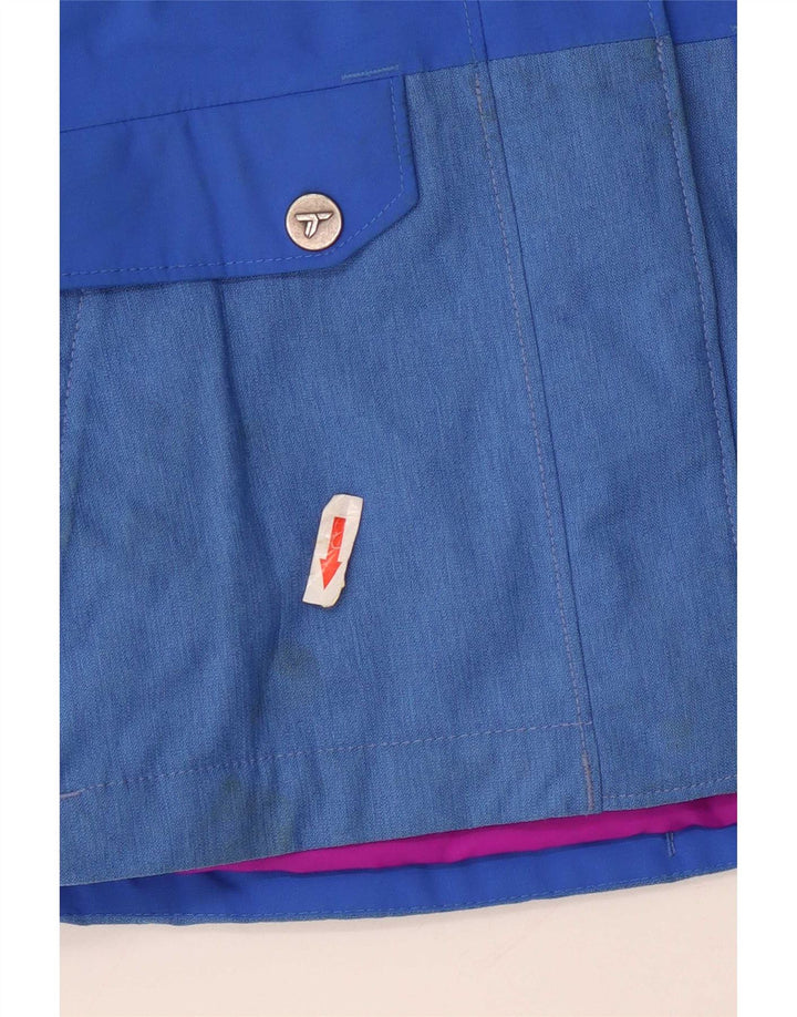 Columbia Chaqueta cortavientos Titanium para niña 10-11 años Azul medio