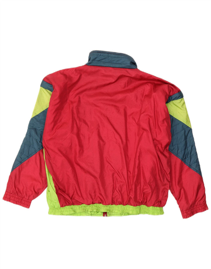 BASIC Chaqueta de chándal para hombre, talla grande, multicolor, color block