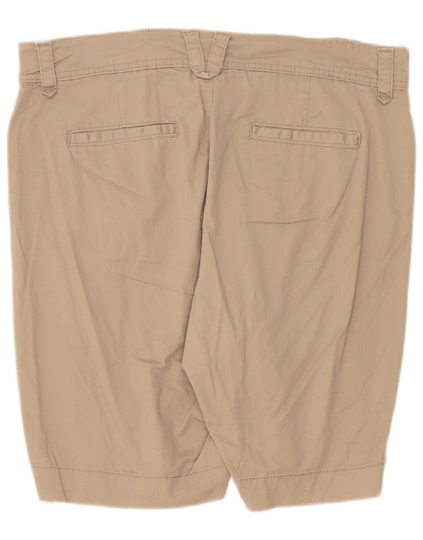Lee - Pantalones cortos casuales para mujer Riders US 14 XL W36 algodón beige