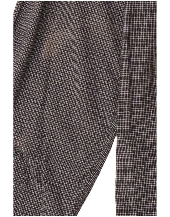 LEVI'S Camisa ajustada para hombre de algodón a cuadros azul marino grande