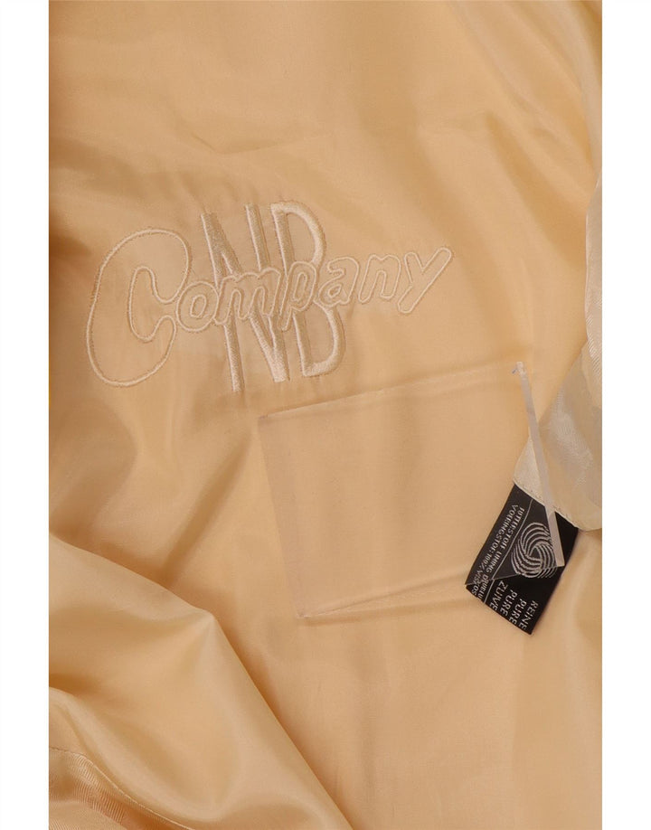 VINTAGE Chaqueta Blazer de 2 botones para hombre Reino Unido 40 Lana amarilla grande