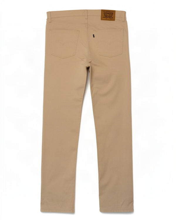 Levi's Mens 448 Straight Casual Trousers W36 L34 Beige Cotton