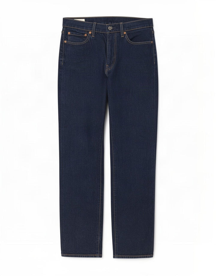 Levi's Hombre 514 Vaqueros Rectos W32 L32 Algodón Azul Marino