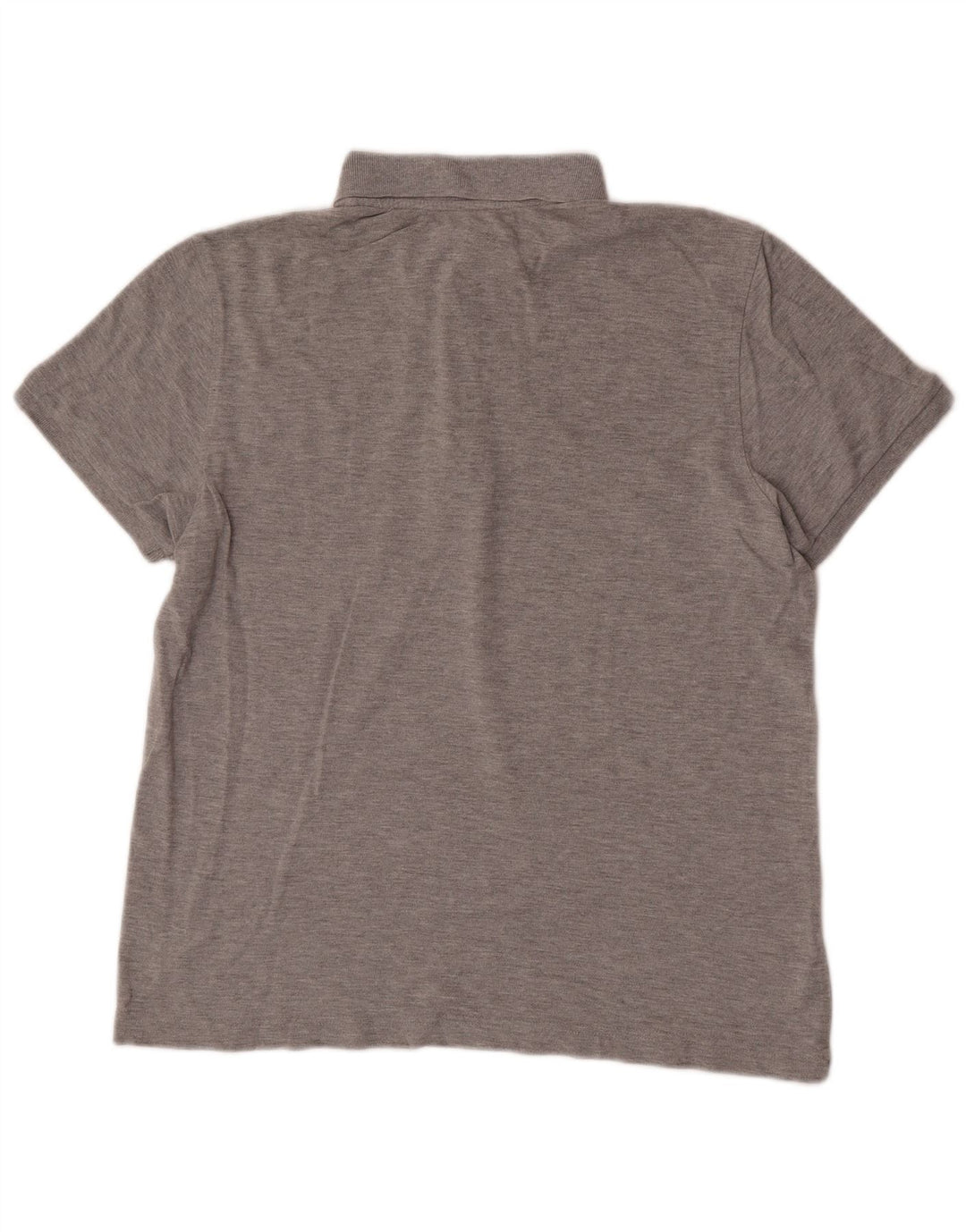 Lotto Polo para hombre de algodón moteado gris grande