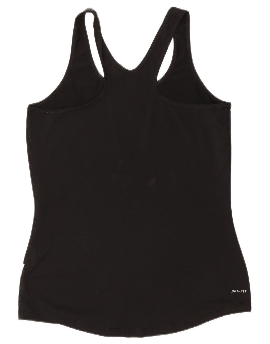Nike Dri Fit Graphic - Camiseta sin mangas para mujer, talla 40, color negro