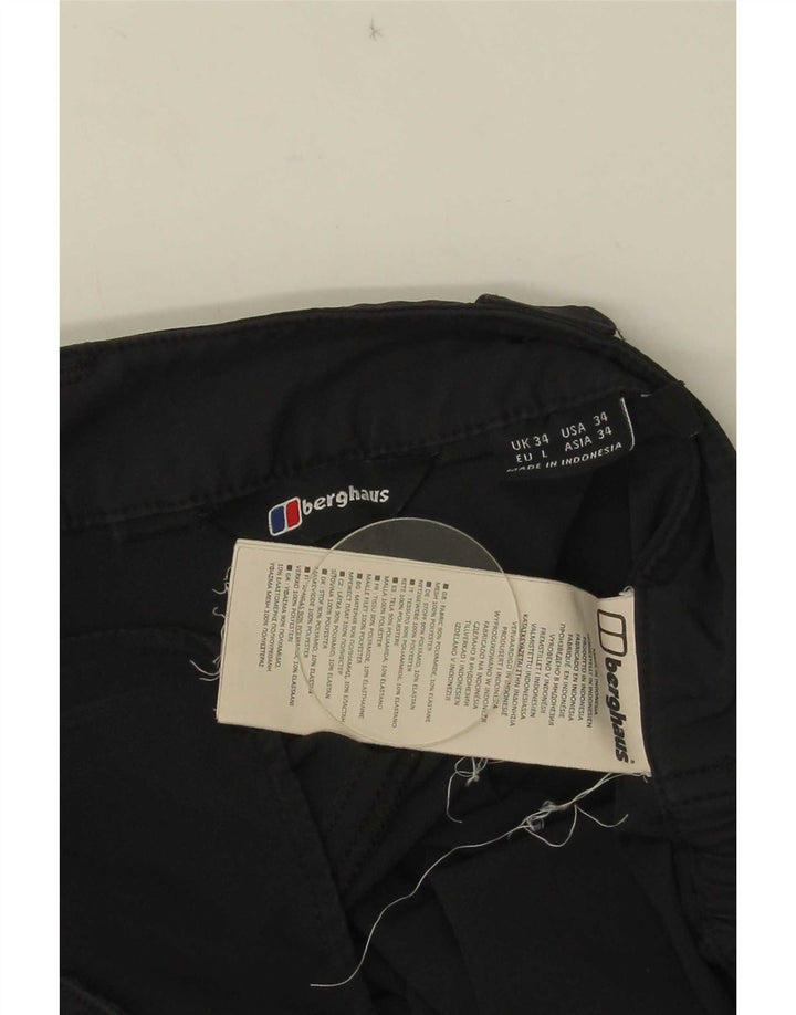 Berghaus Pantalón Cargo Recto Hombre W34 L30 Poliamida Gris
