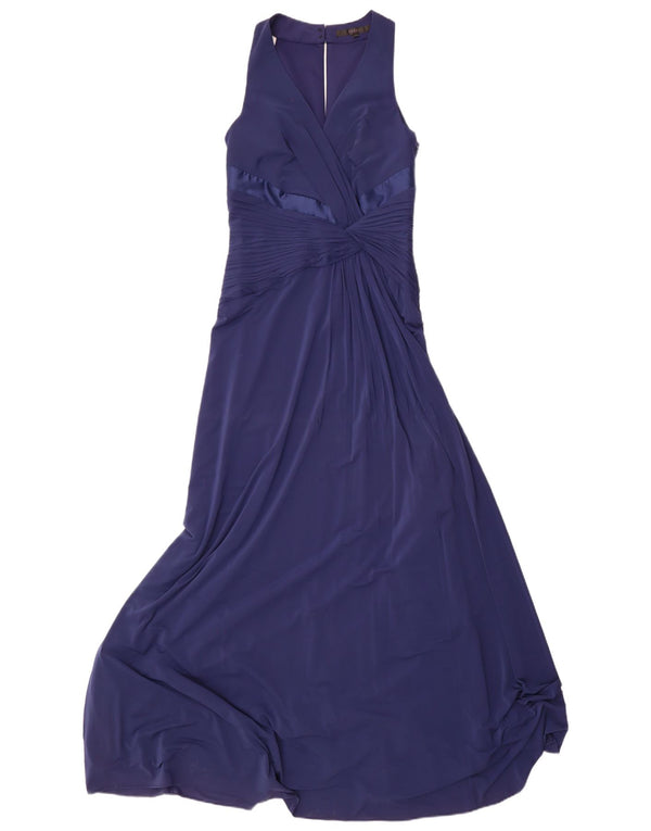 Vestido largo sin mangas para mujer Coast UK 40 Small Blue