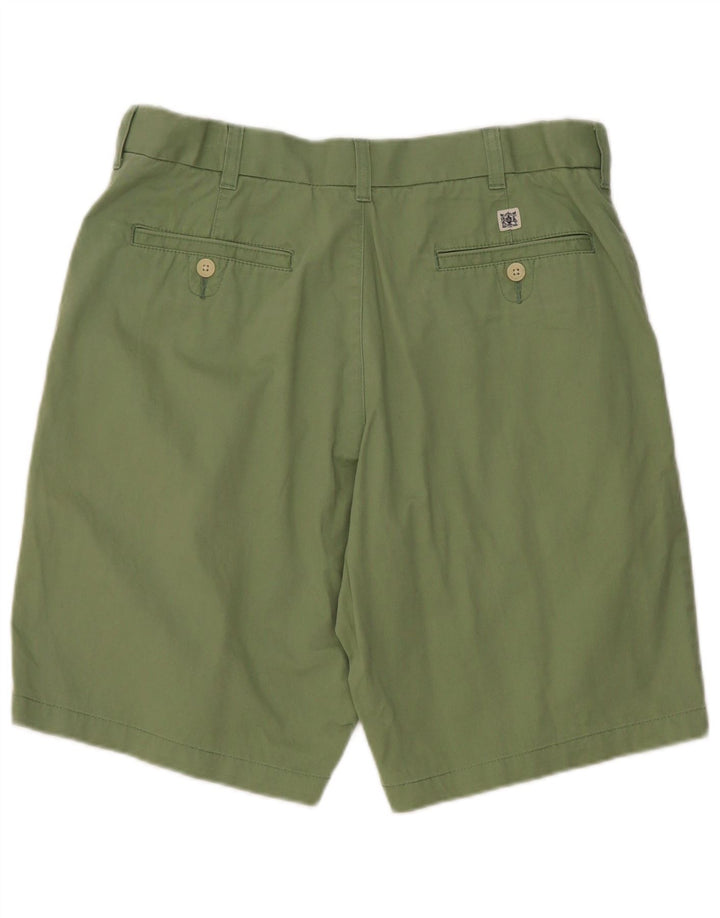 Marks & Spencer Pantalones cortos chinos para mujer W34 Algodón verde grande