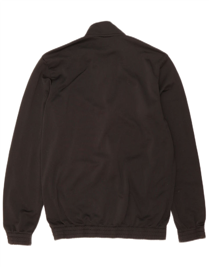 Adidas Chaqueta de chándal para hombre UK 38/40 Mediano Negro Poliéster