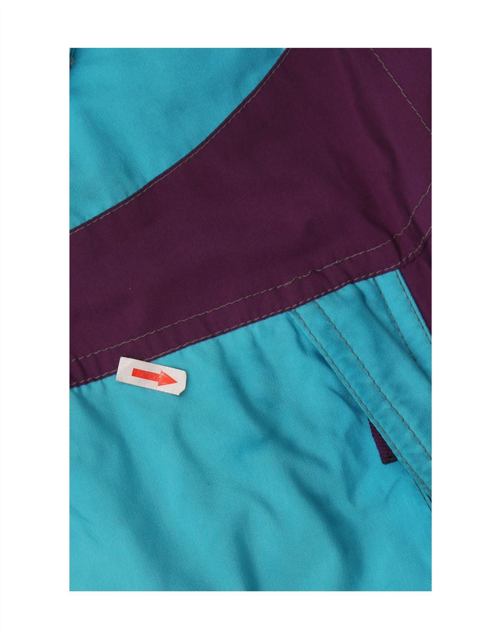 COLMAR Chaqueta de esquí holgada con capucha para hombre IT 44 XS Azul Colorblock