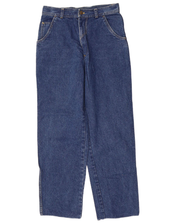 Mash Jeans cónicos de cintura alta para hombre IT 48 Medium W32 L30 Algodón azul