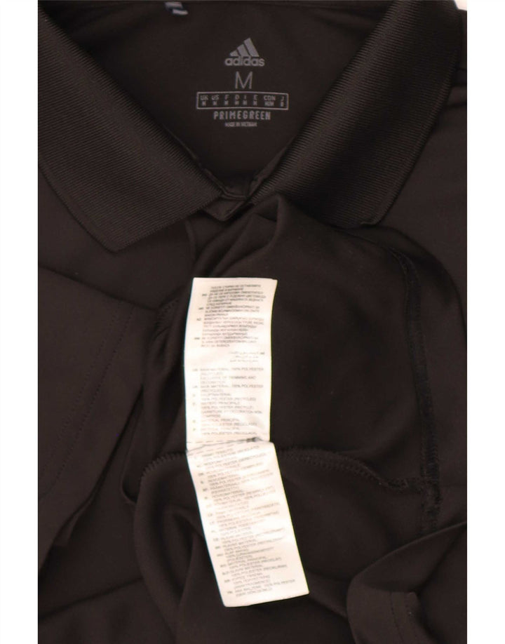 Polo Adidas Hombre Mediano Negro Poliéster