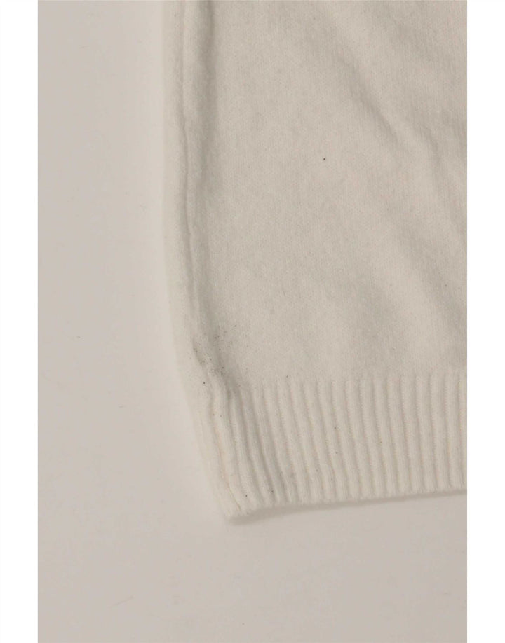 Marks & Spencer - Cárdigan para mujer, talla 40, poliéster blanco mediano