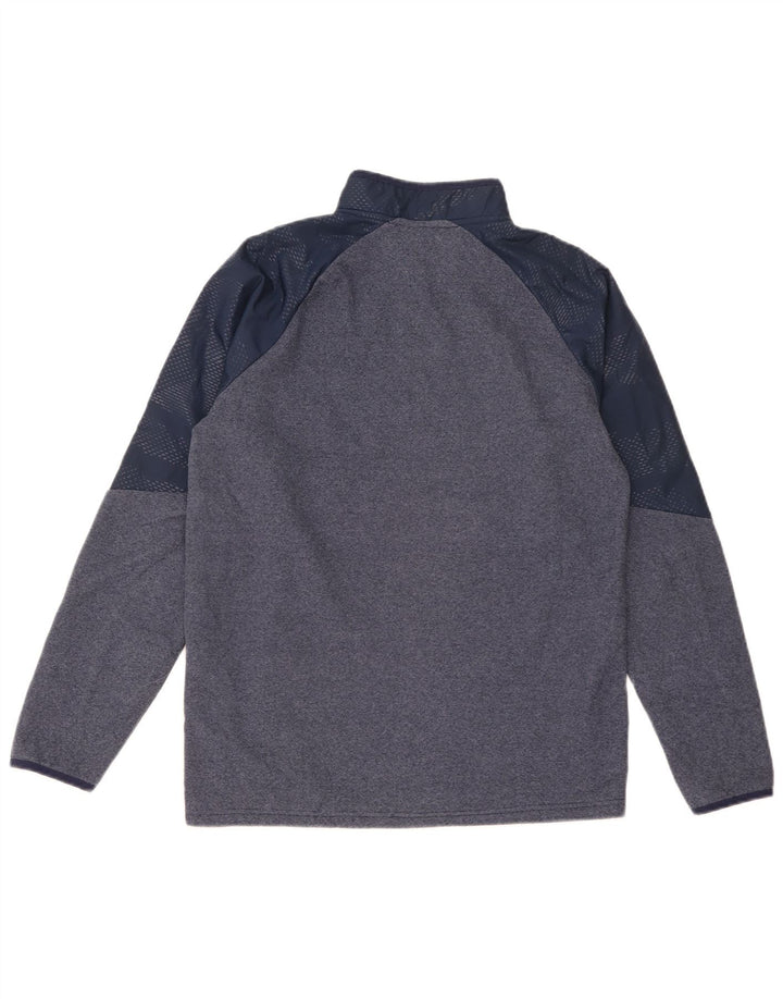 Under Armour Cold Gear Sudadera tipo jersey con bloques de color azul marino pequeño para hombre