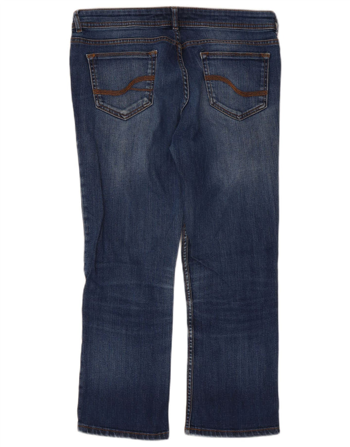 Vaqueros recortados para mujer Fat Face UK 12 Medium W32 L23 Azul