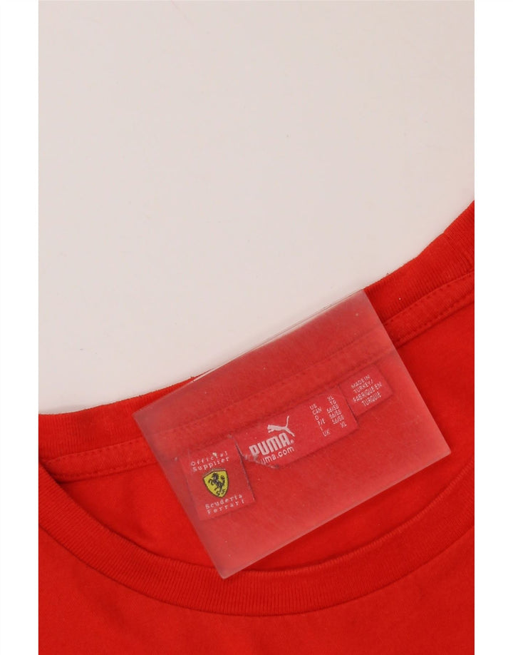 PUMA Camiseta Ferrari para Hombre Top XL Rojo