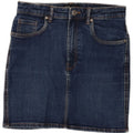 Zara Mujer Mini Falda Vaquera Mediana W28 Azul