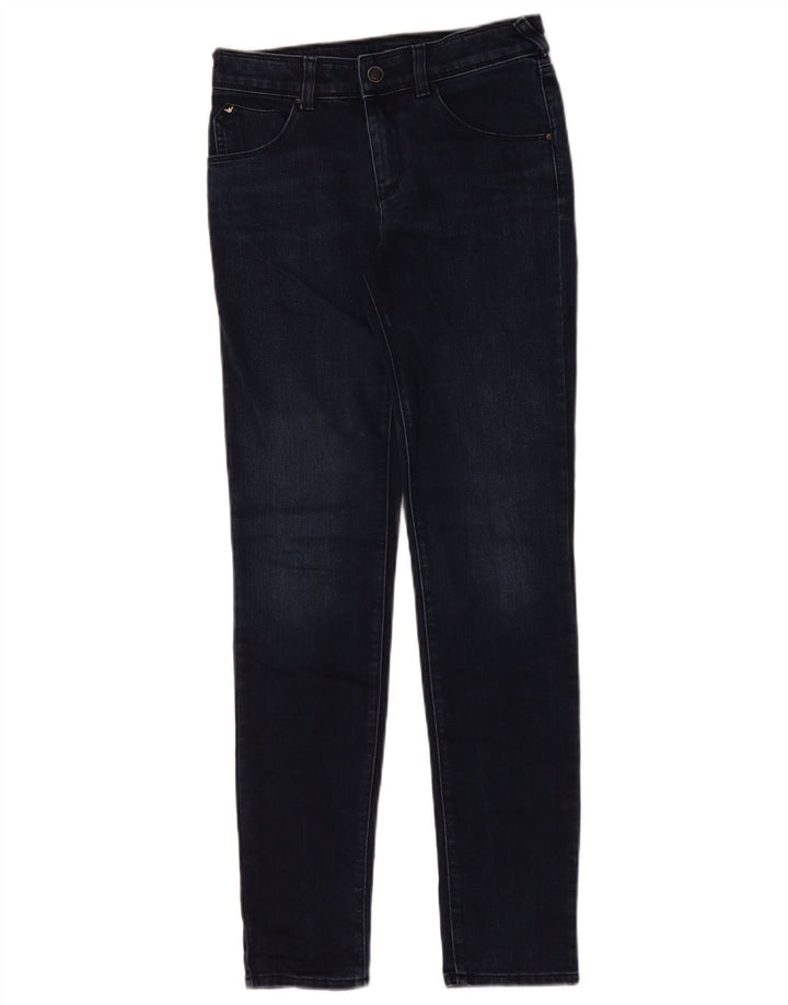 Jeans Armani Mujer Slim W26 L29 Azul Marino Algodón