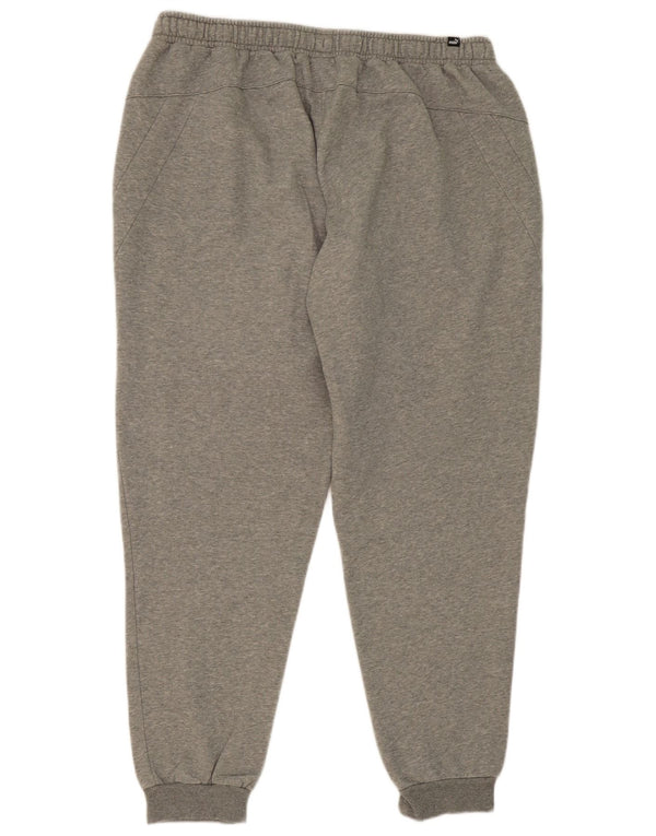 PUMA Pantalón de chándal gráfico para hombre Joggers 2XL Algodón gris