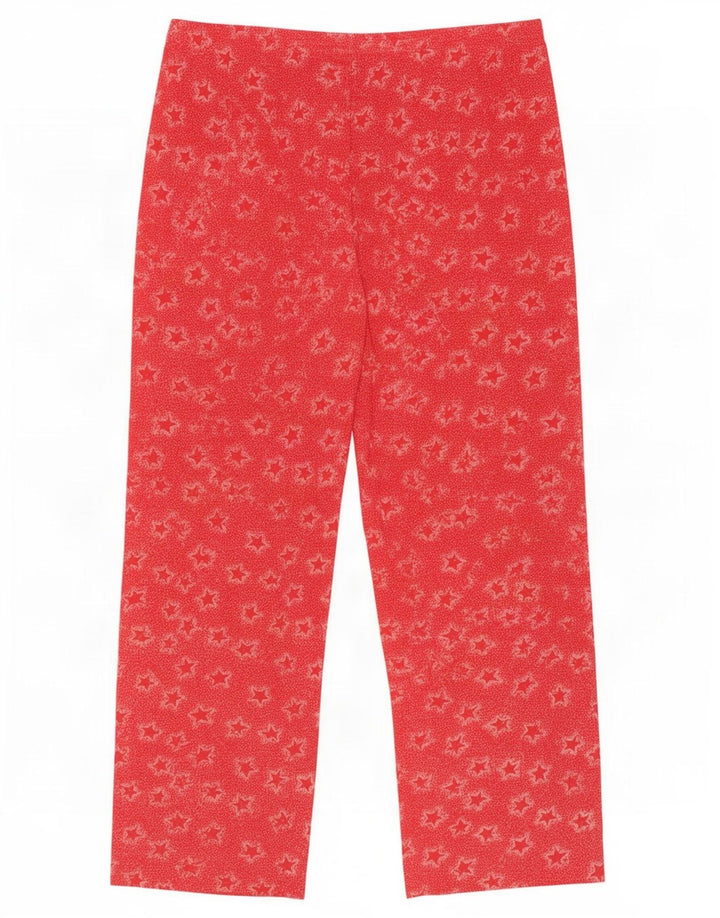 Marks & Spencer Pantalones Casuales con Estampado Abstracto para Mujer UK 40/40 Grande W36