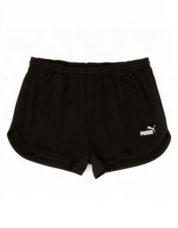 Puma Womens Sport Shorts UK 18 XL Black Polyester