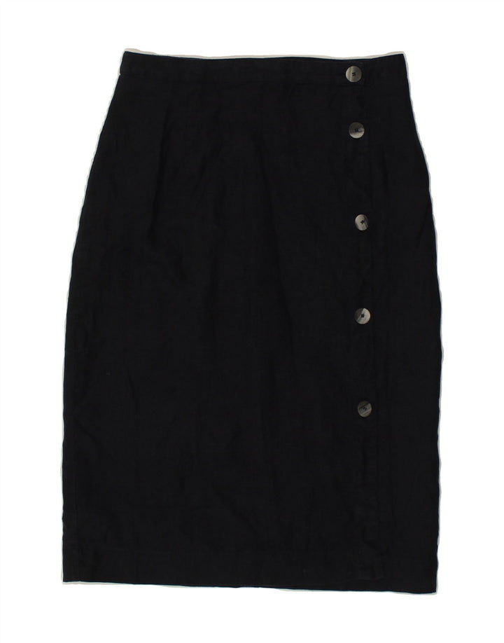 JAEGER Falda lápiz para mujer UK 10 Small W27 Azul marino