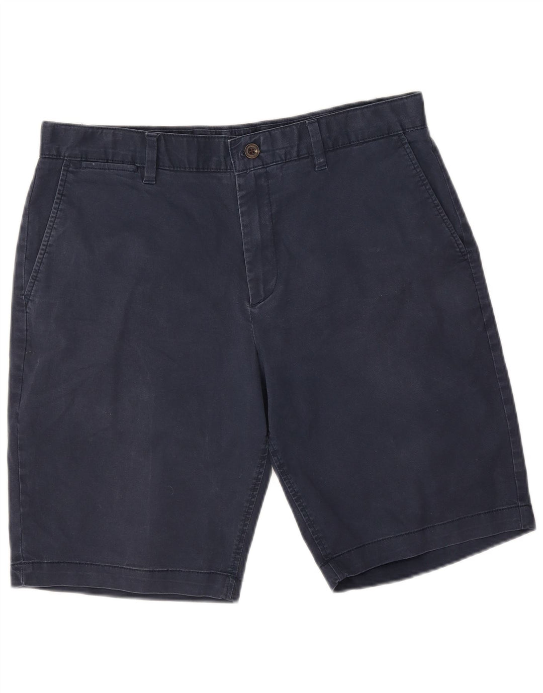 John Lewis Pantalones cortos chinos regulares para hombre W36 Algodón azul marino grande
