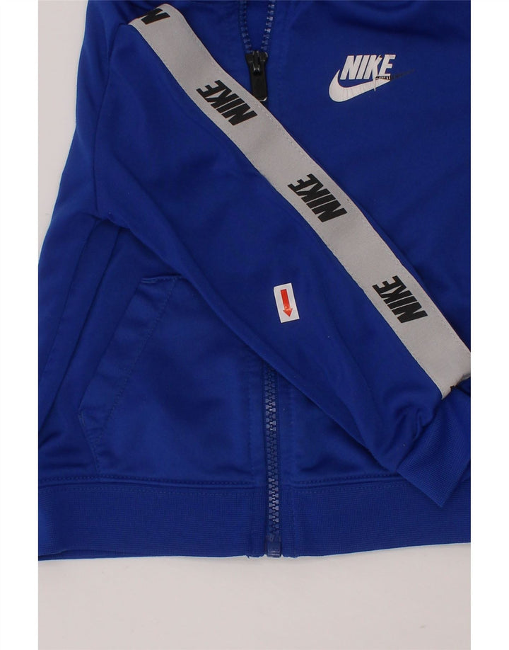 NIKE - Chaqueta de chándal gráfica para bebés (18-24 meses), color azul