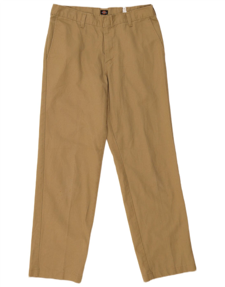 DICKIES Pantalón chino recto para hombre W32 L32 Poliéster beige