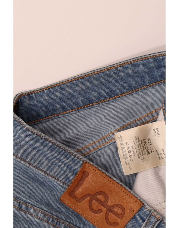 Lee Vaqueros Pitillo Malone para Mujer W33 L32 Algodón Azul
