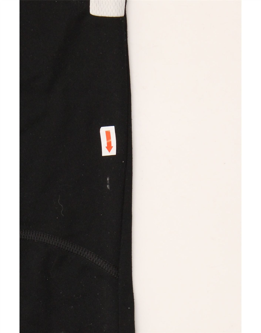 NIKE Hombre Dri Fit Pantalones de Chándal Pequeños Negro Colorblock Poliéster