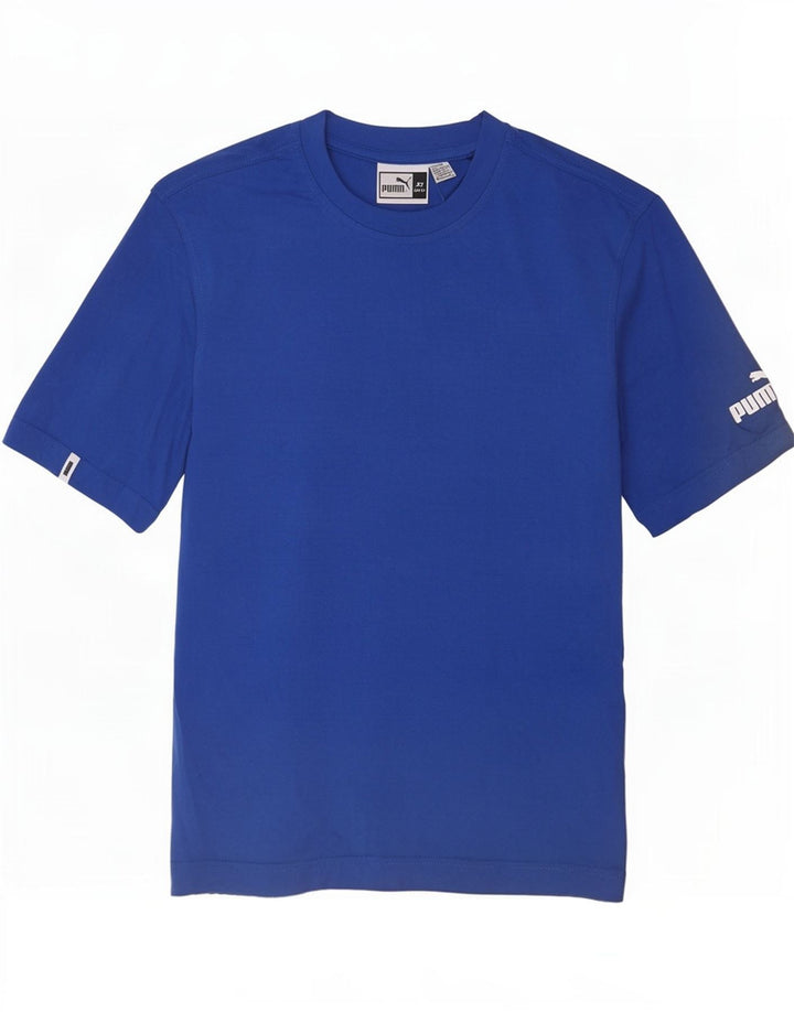 Camiseta Puma Hombre Top XS Azul Algodón