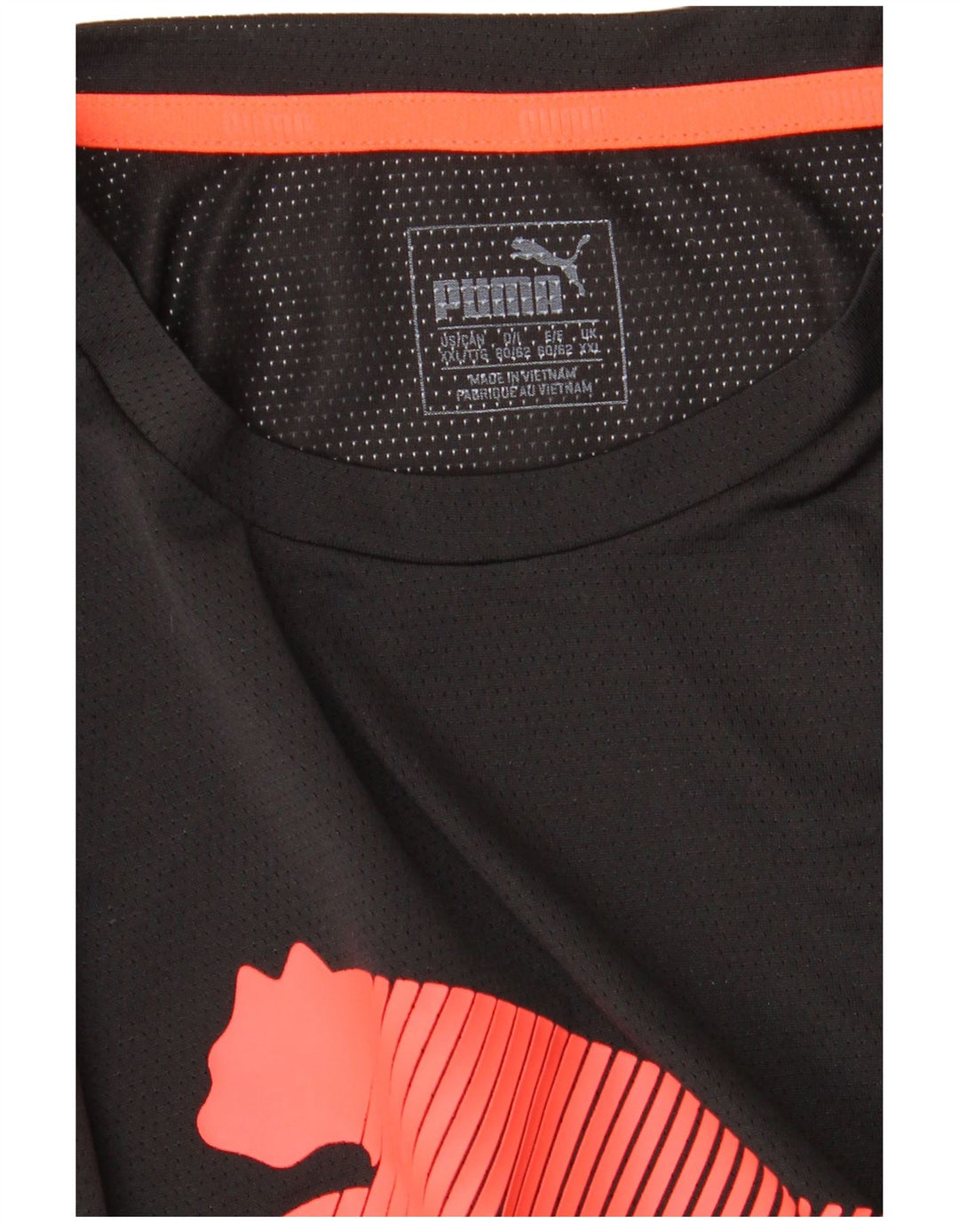 Puma Camiseta gráfica para hombre Top 2XL Negro